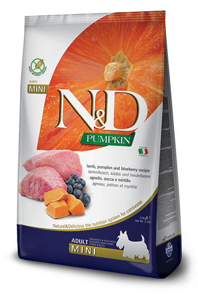 Farmina N&D Pumpkin Adult Mini Lamb & Blueberry