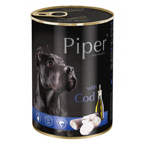 Piper Dog With Cod Wet Food – 5kg
