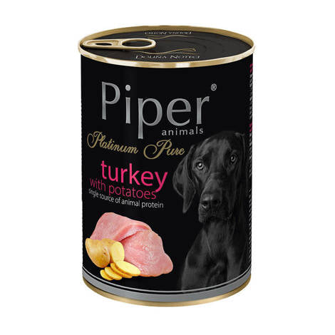 Piper Platinum Pure Turkey with Potatoes Wet Food – 5kg