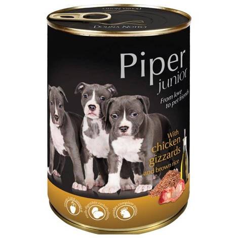 Piper Junior With Chicken Gizzards & Brown Rice Wet Food – 2.5kg