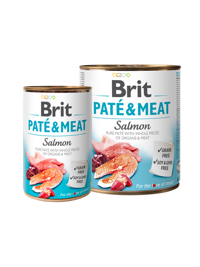 BRIT PATÉ & MEAT SALMON – 1 kg