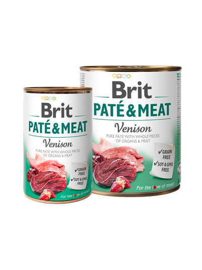 BRIT PATÉ & MEAT VENISON – 1 kg