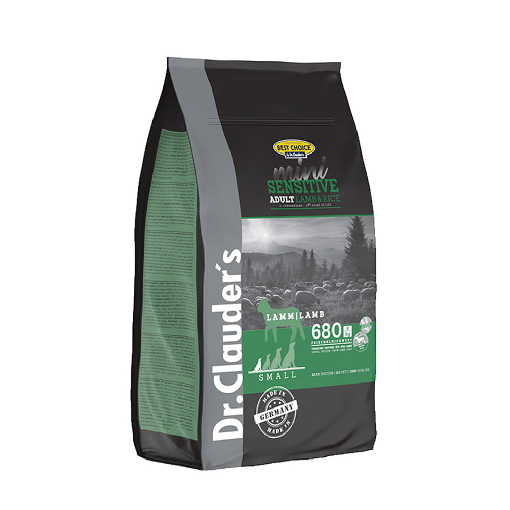 Dr Clauder's Best Choice Adult Mini Lamb And Rice