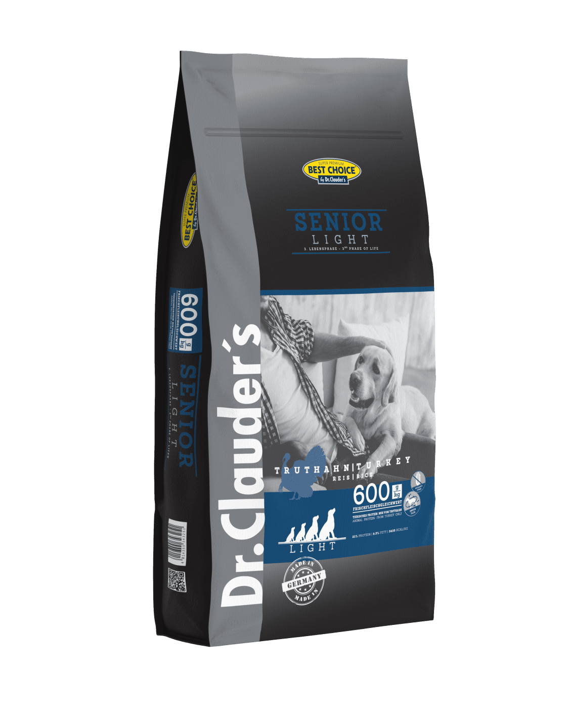 Dr Clauder's Dog Dry Senior Light