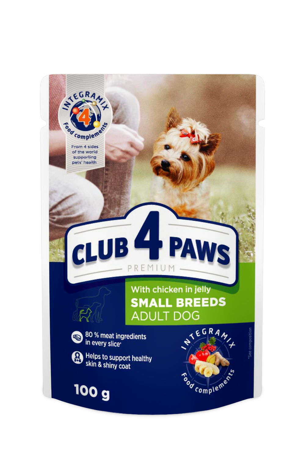 CLUB 4 PAWS Premium "With Chicken In Jelly"
