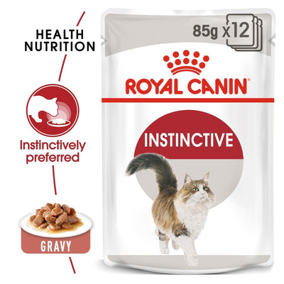 Royal Canin Instinctive Pouches in Gravy Adult Cat Food - Targa Pet Shop