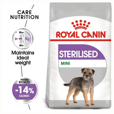 Royal Canin Mini Sterilised Care Dry Dog Food - Targa Pet Shop