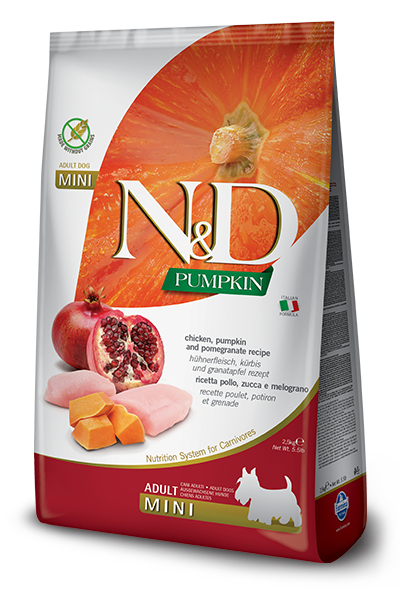 Farmina N&D Pumpkin Adult Mini Chicken & Pomegranate