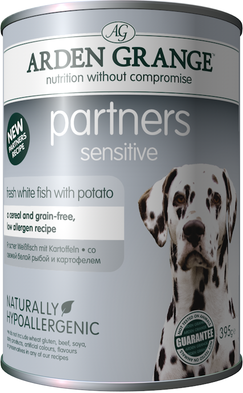 Arden Grange Partners Sensitive – Grain Free – Fresh Ocean White Fish with Potato - Targa Pet Shop