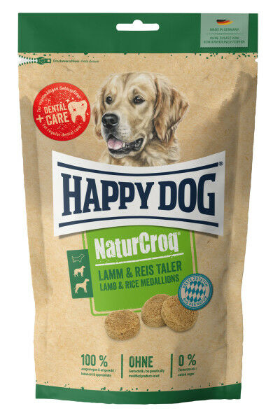 Happy Dog NaturCroq Lamb + Rice Dog Biscuits