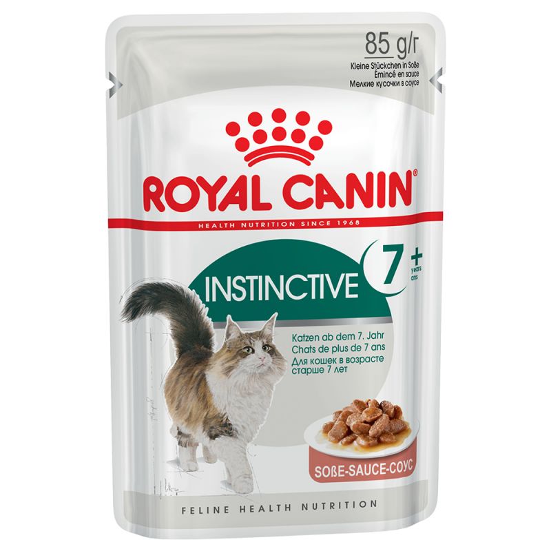 Royal Canin Instinctive 7+ Pouches in Gravy Senior Cat Food - Targa Pet Shop