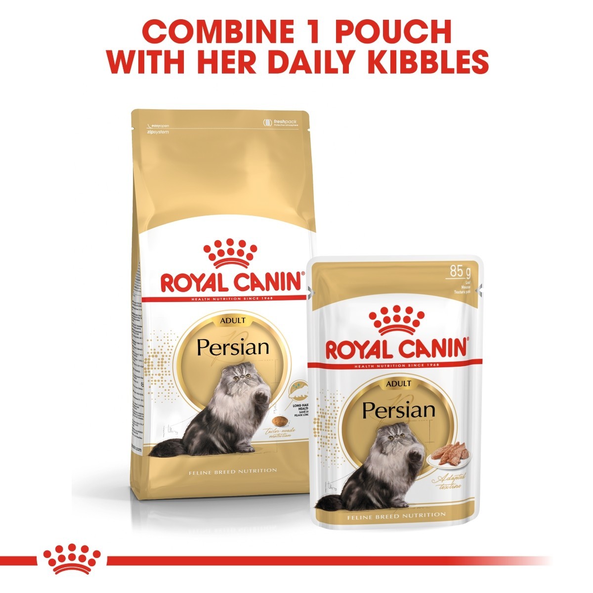 Royal Canin Persian Pouches Adult Cat Food - Targa Pet Shop