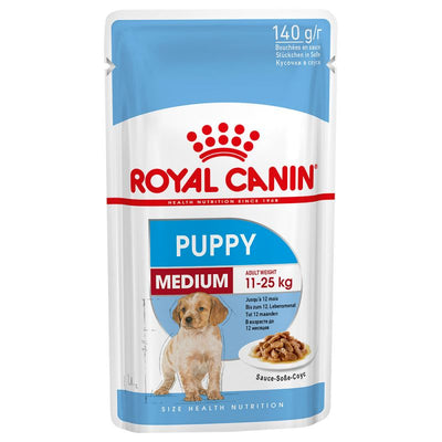 Royal Canin Medium Puppy Wet Dog Food in Gravy - Targa Pet Shop
