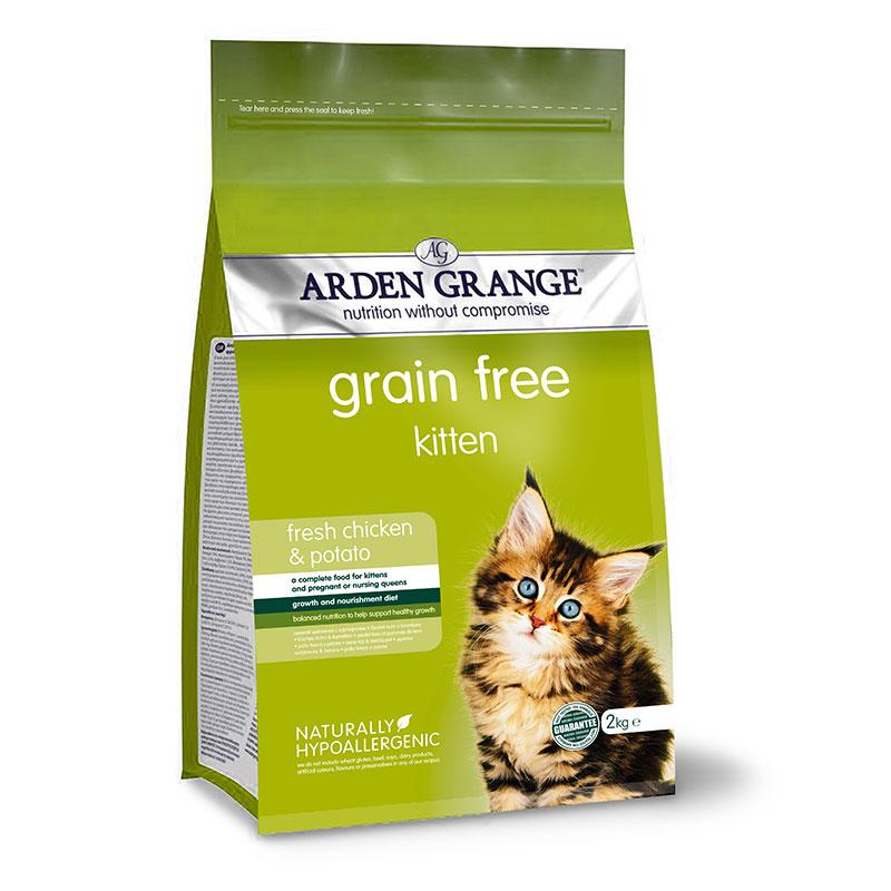 Arden Grange Kitten - Grain Free - (With Fresh Chicken & Potato) - Targa Pet Shop