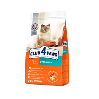 CLUB 4 PAWS Premium Sterilised Cat Adult