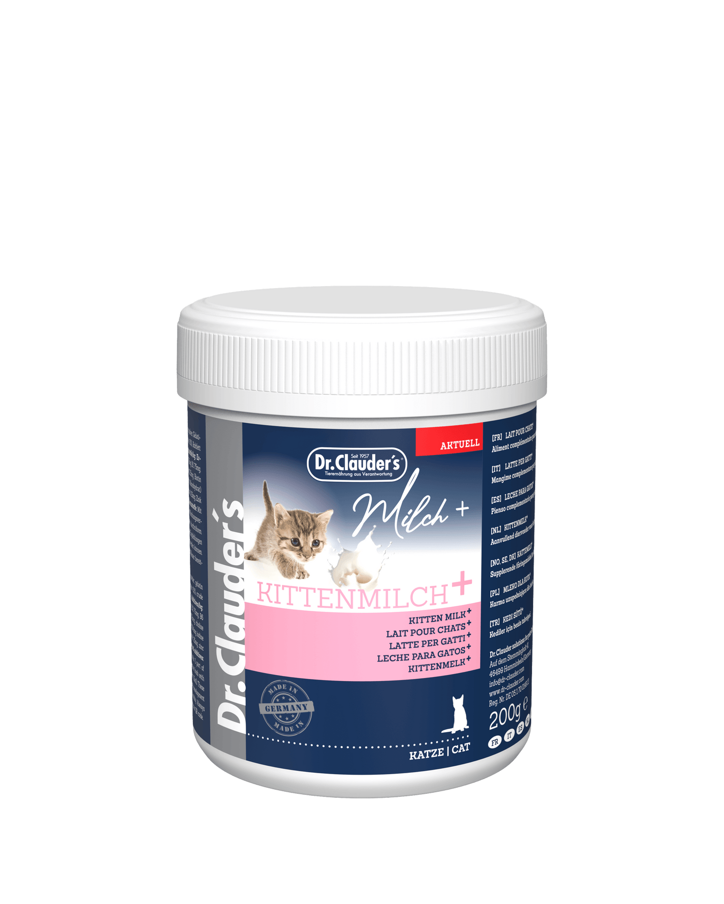 Dr. Clauder´S Kitten Milk+ 200G Tin