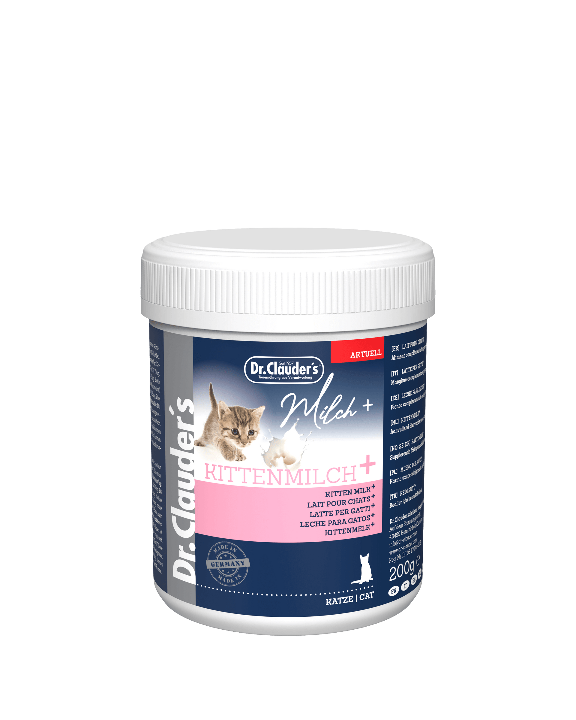 Dr clauders kitten milk hot sale