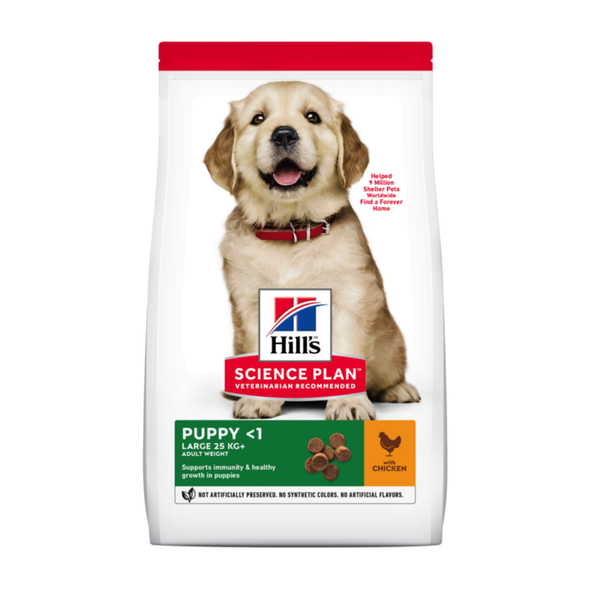 Scientific store puppy food