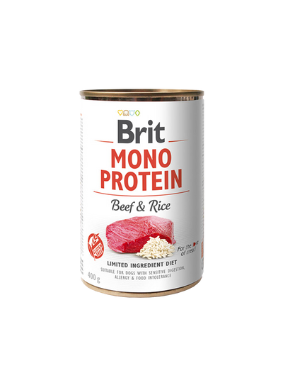 Brit Mono Protein Beef & Rice - Targa Pet Shop
