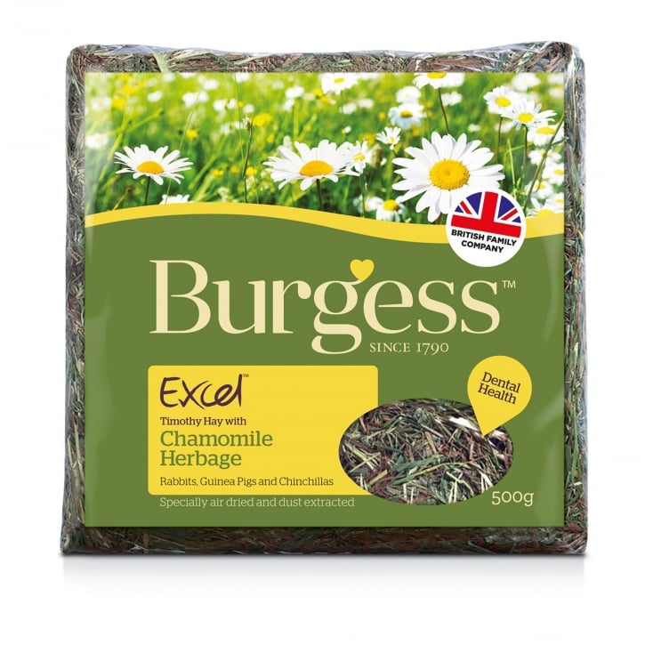 Burgess Excel Timothy Hay With Chamomile Herbage
