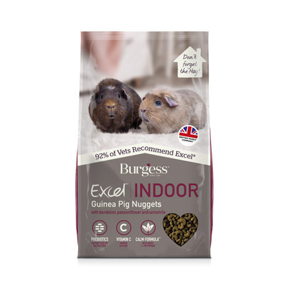 Burgess Excel Indoor Guinea Pig Nuggets