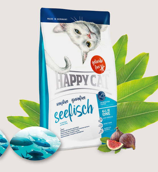 Happy Cat Sensitive Grainfree Sea Fish - Targa Pet Shop
