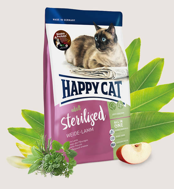 Happy Cat Sterilised Farm Lamb - Targa Pet Shop