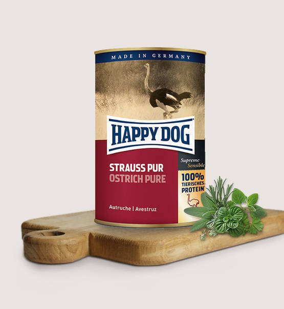 Happy Dog Pure Ostrich - Targa Pet Shop