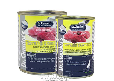 Dr. Clauder's Selected Meat Turkey & Potato - Targa Pet Shop