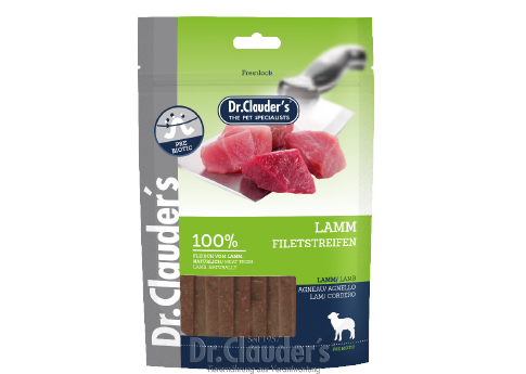 Dr. Clauder´s Lamb Filet Strips - Targa Pet Shop