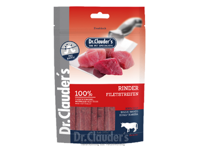 Dr. Clauder‘s Beef Filet Strips - Targa Pet Shop