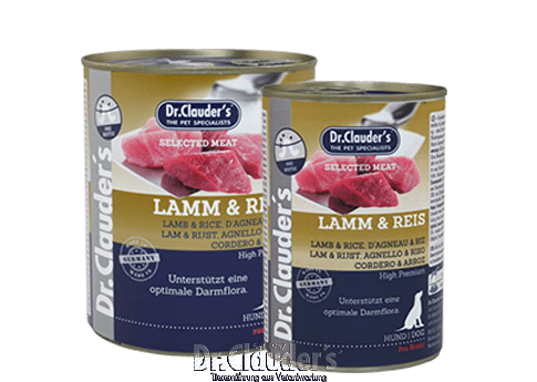 Dr. Clauder's Selected Meat Lamb & Rice - Targa Pet Shop