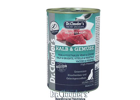 Dr. Clauder's Selected Meat Veal & Vegetables - Targa Pet Shop