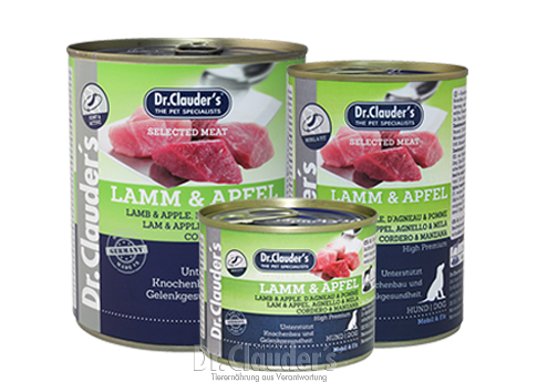 Dr. Clauder's Selected Meat: Lamb & Apple - Targa Pet Shop