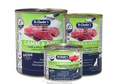 Dr. Clauder's Selected Meat: Lamb & Apple - Targa Pet Shop