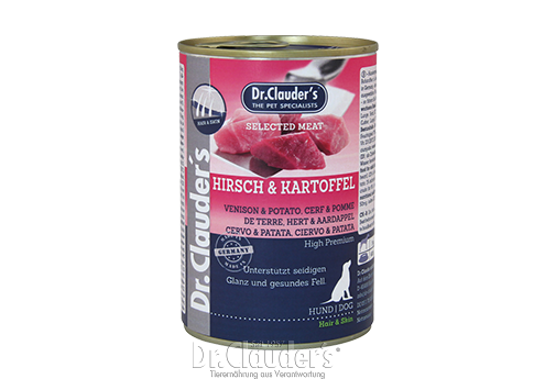 Dr. Clauder's Selected Meat Venison & Potato - Targa Pet Shop