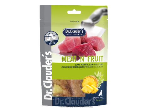 Dr. Clauder's Meat'n'Fruit Pineapple & Chicken Snack - Targa Pet Shop