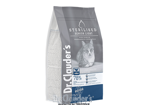 Dr. Clauder's High Premium Sterilized Senior/Light - Targa Pet Shop