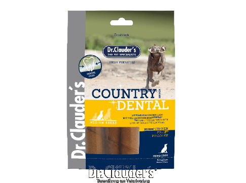 Dr. Clauder`s Country Dental Snack Chicken - Medium Breed - Targa Pet Shop