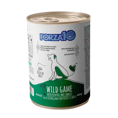 Forza 10 Dog Adult Maintenance Wild Game Game With Potatoes