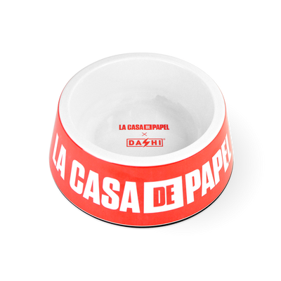 Dashi La Casa De Papel Original Red Bowl