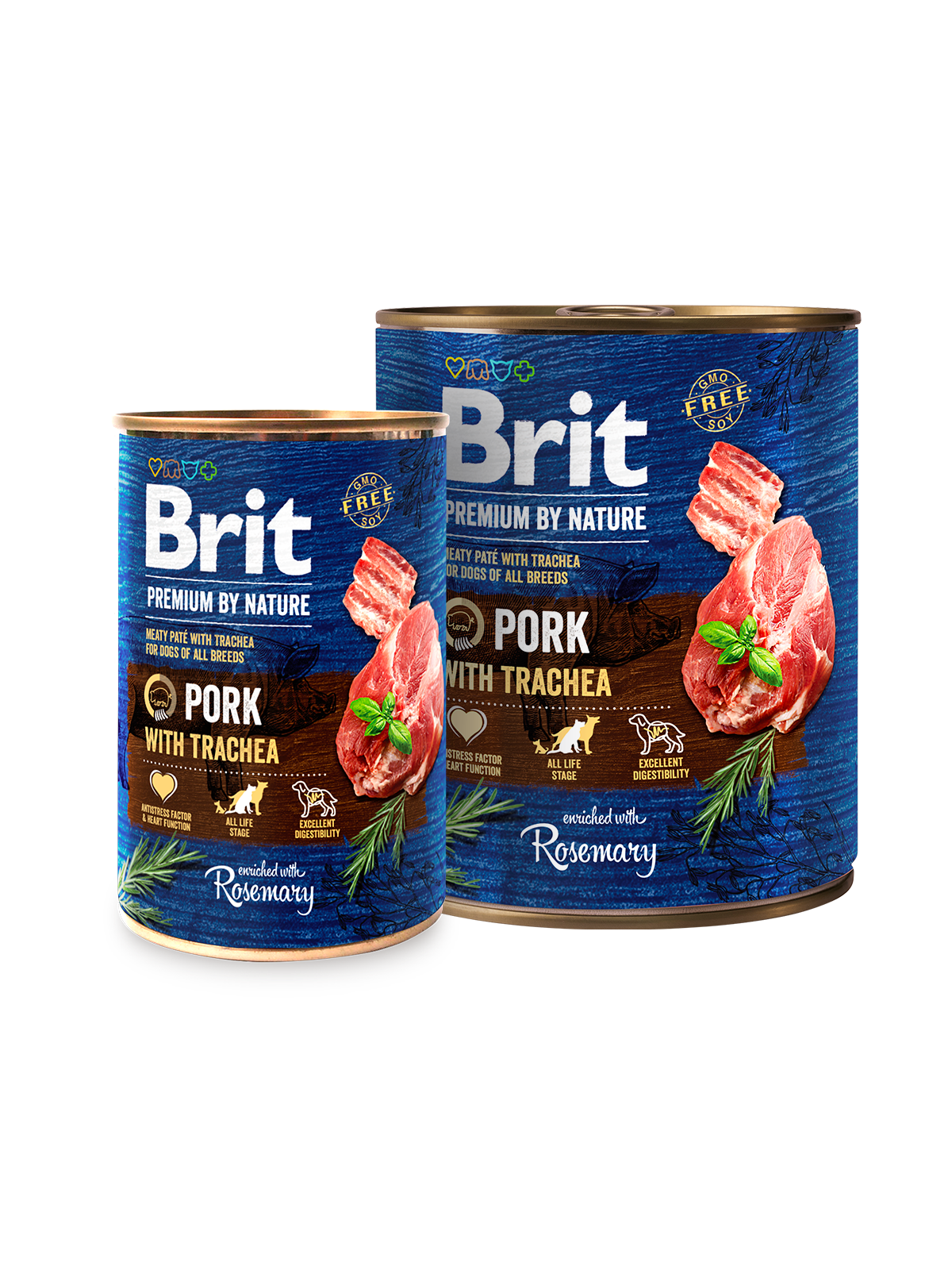 Brit Premium by Nature Pork with Trachea - Targa Pet Shop