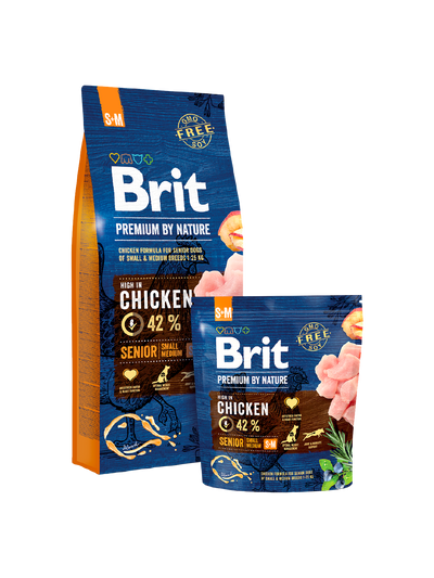 Brit Premium by Nature Senior Small/Medium - Targa Pet Shop