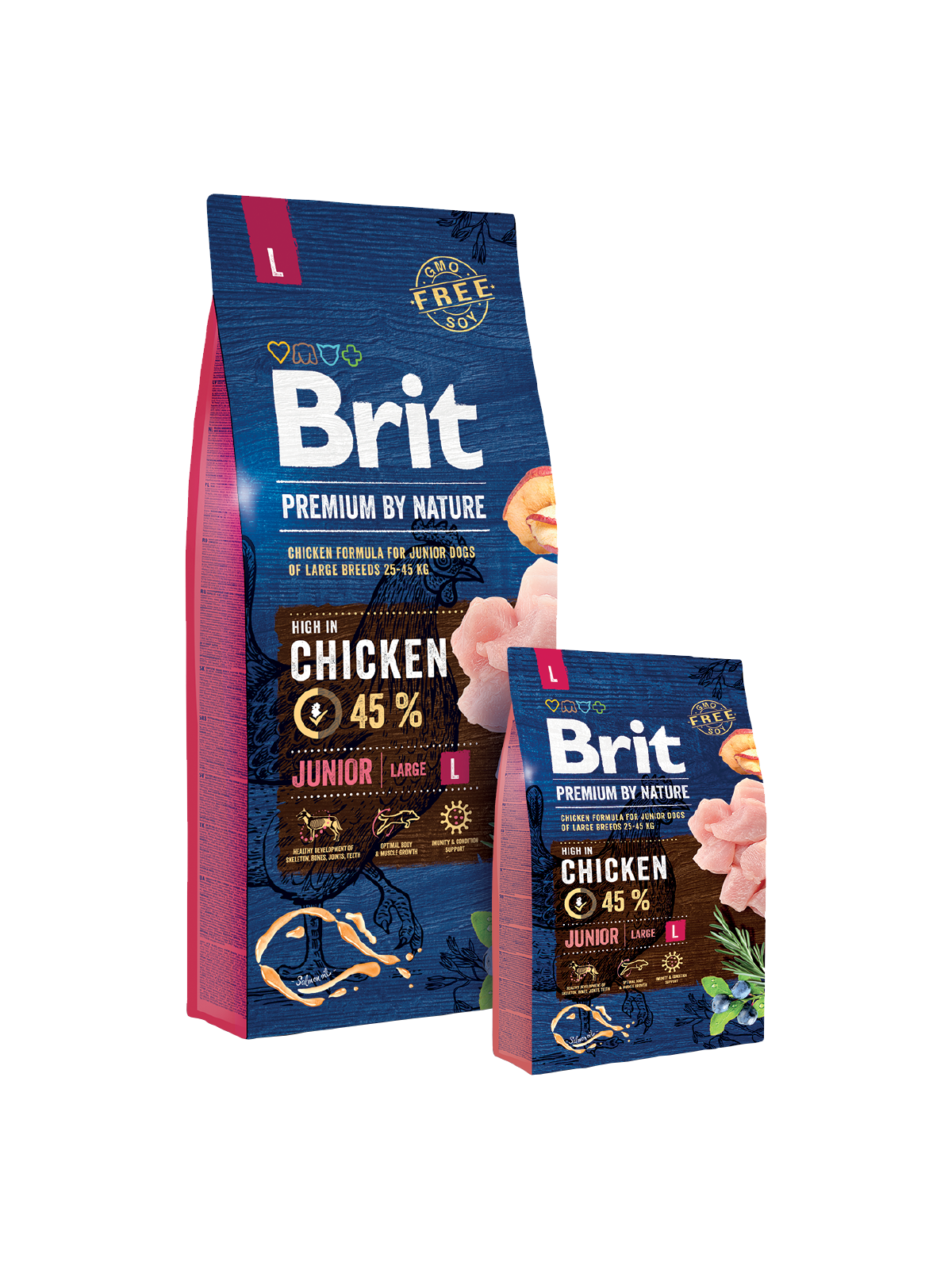 Brit Premium By Nature Junior Large - Targa Pet Shop