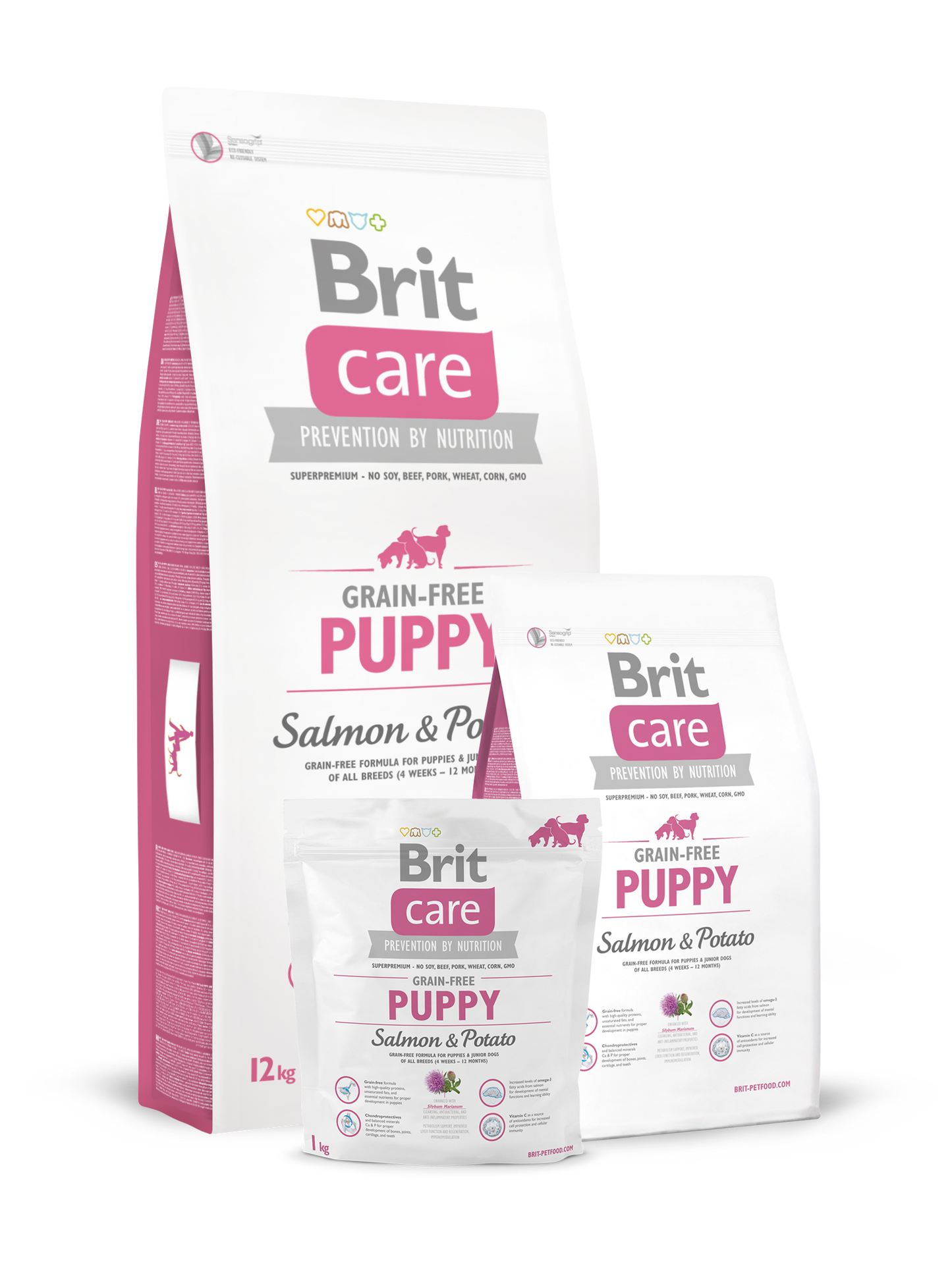 Brit Care Grain-Free Puppy Salmon & Potato - Targa Pet Shop