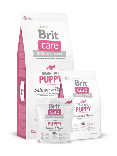 Brit Care Grain-Free Puppy Salmon & Potato - Targa Pet Shop