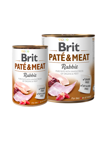BRIT PATÉ & MEAT RABBIT - Targa Pet Shop