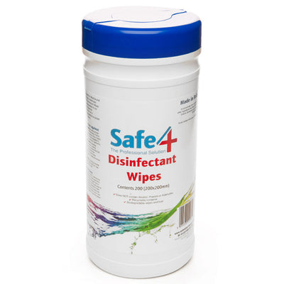 Safe4 Disinfectant Wipes