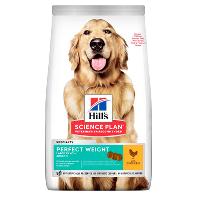 HILL'S SCIENCE PLAN Perfect Weight Large Breed Adult Dog Food with Chicken - Targa Pet Shop