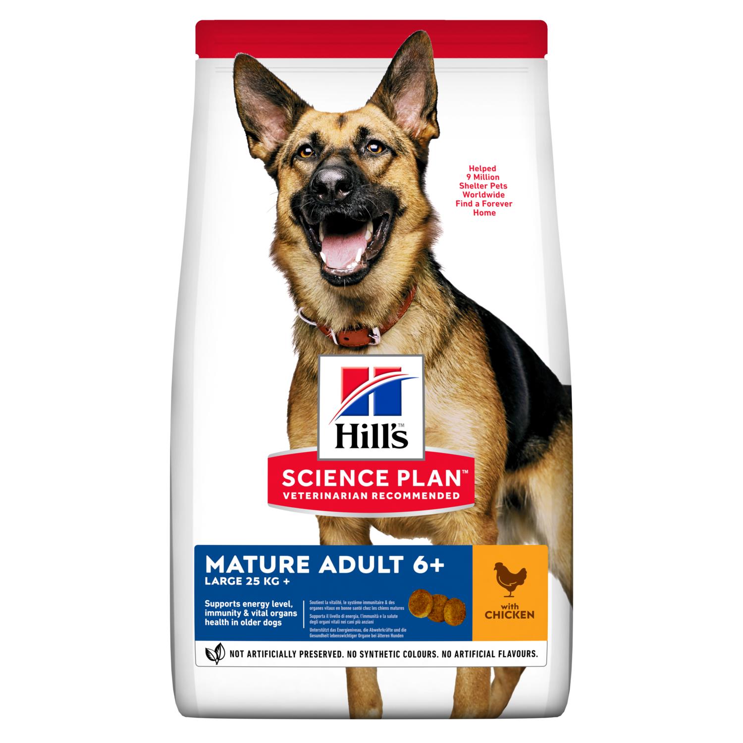 HILL'S SCIENCE PLAN Large Breed Mature Adult 6+ Dog Food with Chicken - Targa Pet Shop
